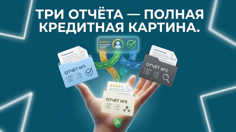 3 отчёта вместо 1