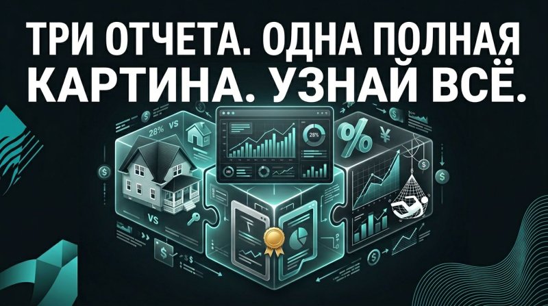 3 отчёта вместо 1