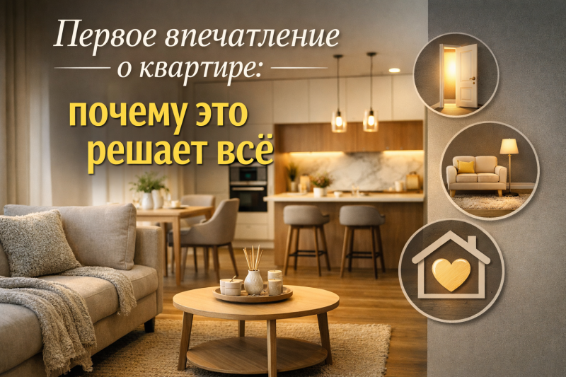 Первое впечатление о квартире: почему это решает всё