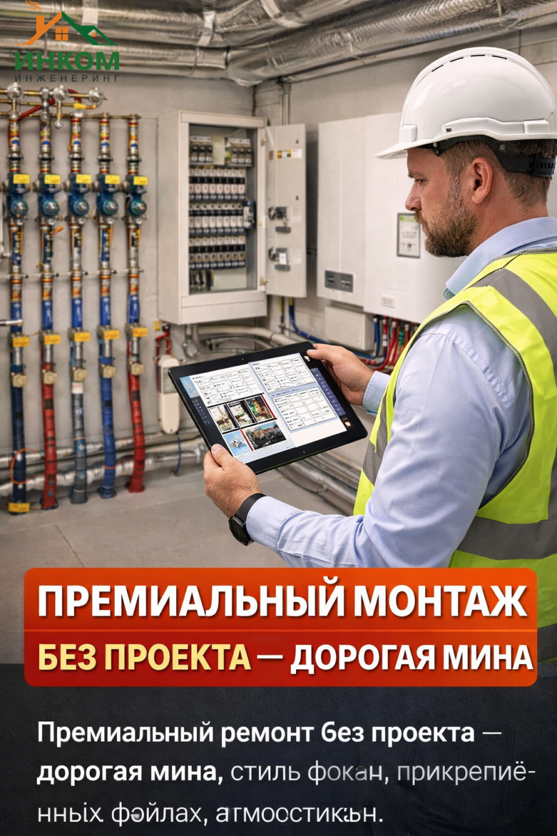 Премиальный монтаж сантехники, электрики и вентиляции: контроль качества 2025