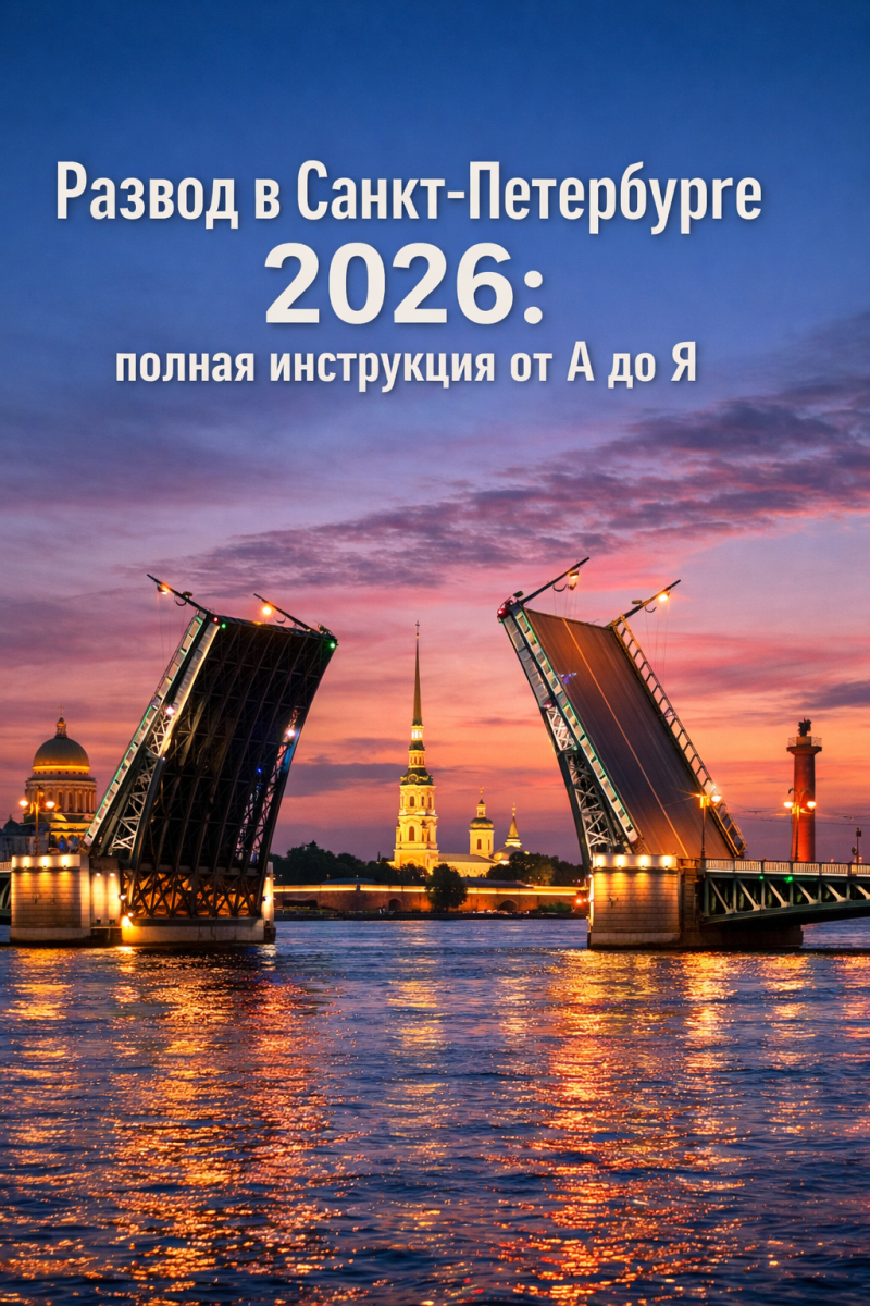 Развод в Санкт-Петербурге 2026: полная инструкция от А до Я