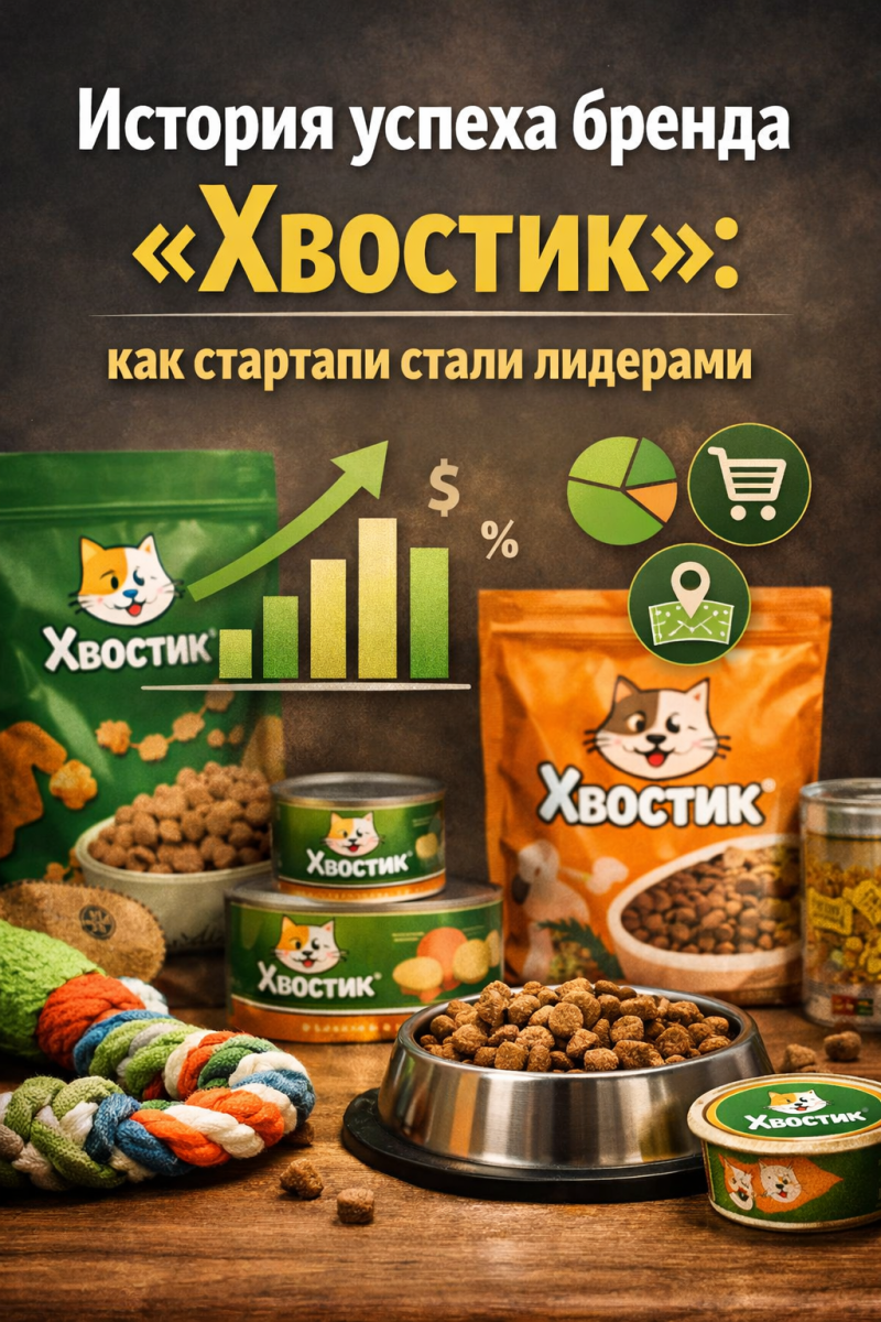 История успеха бренда «Хвостик»: как стартапи стали лидерами