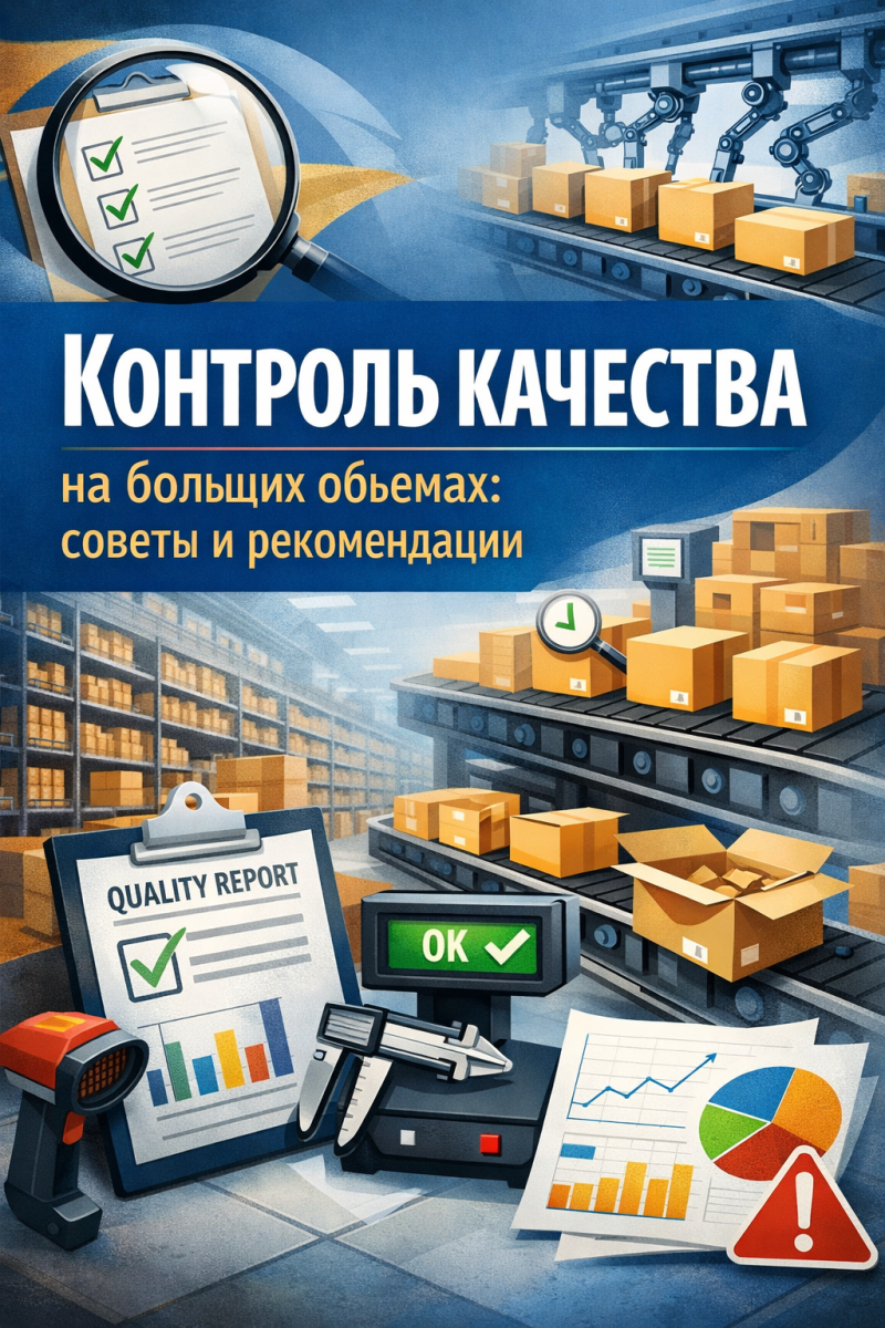 Контроль качества на больших объемах: советы и рекомендации