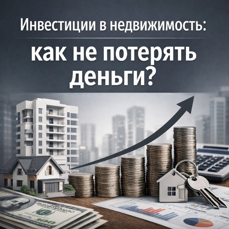 Инвестиции в недвижимость: как не потерять деньги?