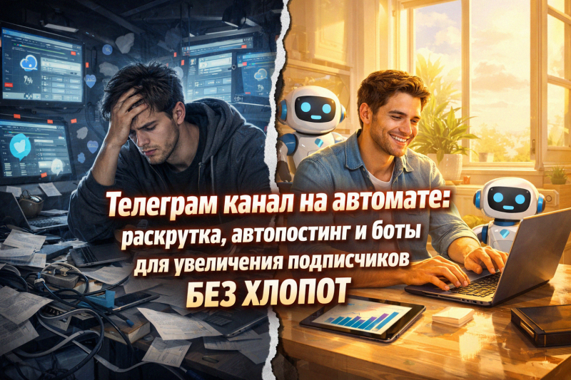 Телеграм канал на автомате: раскрутка, автопостинг и боты для увеличения подписчиков без хлопот