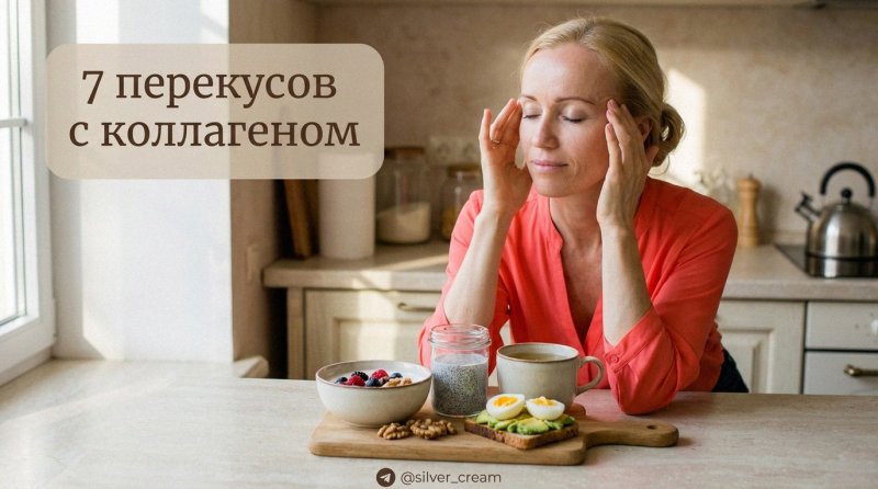 Завтрак рецепты: 7 вариантов с коллагеном в продуктах для перекусов