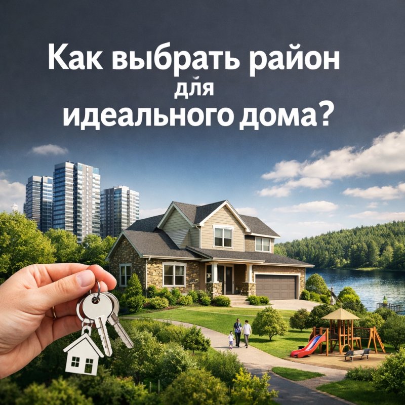 Как выбрать район для идеального дома?