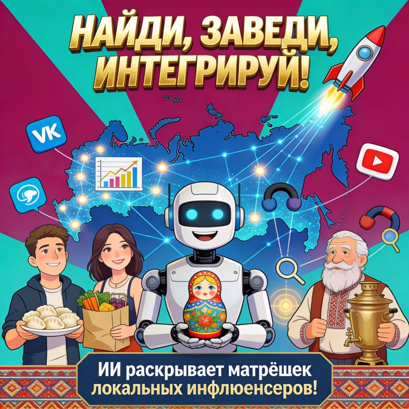 Интеграция с локальными блогерами через ИИ: поиск и аутрич