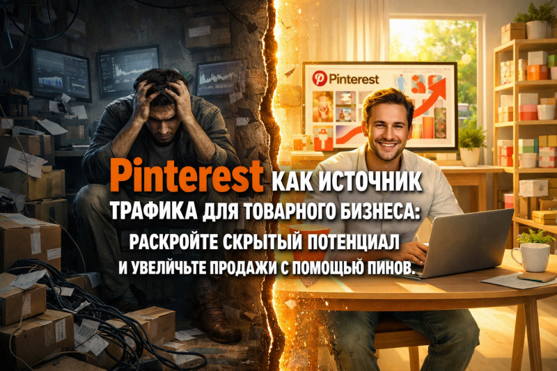 Pinterest как источник трафика для товарного бизнеса: раскройте скрытый потенциал и увеличьте продажи с помощью пинов