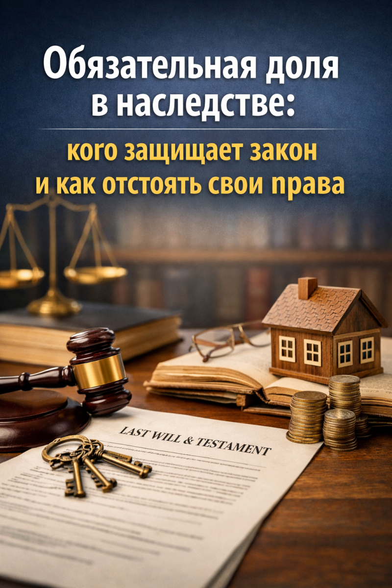 Обязательная доля в наследстве: кого защищает закон и как отстоять свои права