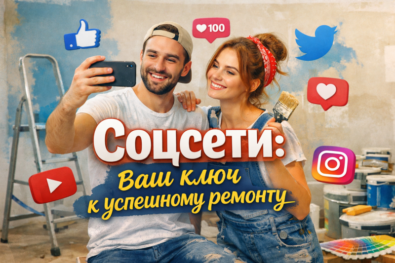Как интегрировать соцсети в свою стратегию ремонта