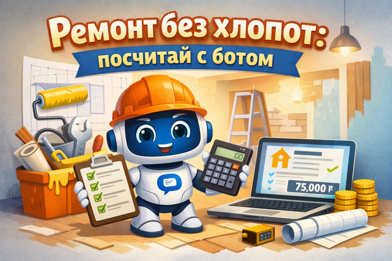 Чат-бот для расчета стоимости ремонта: автоматизация процессов