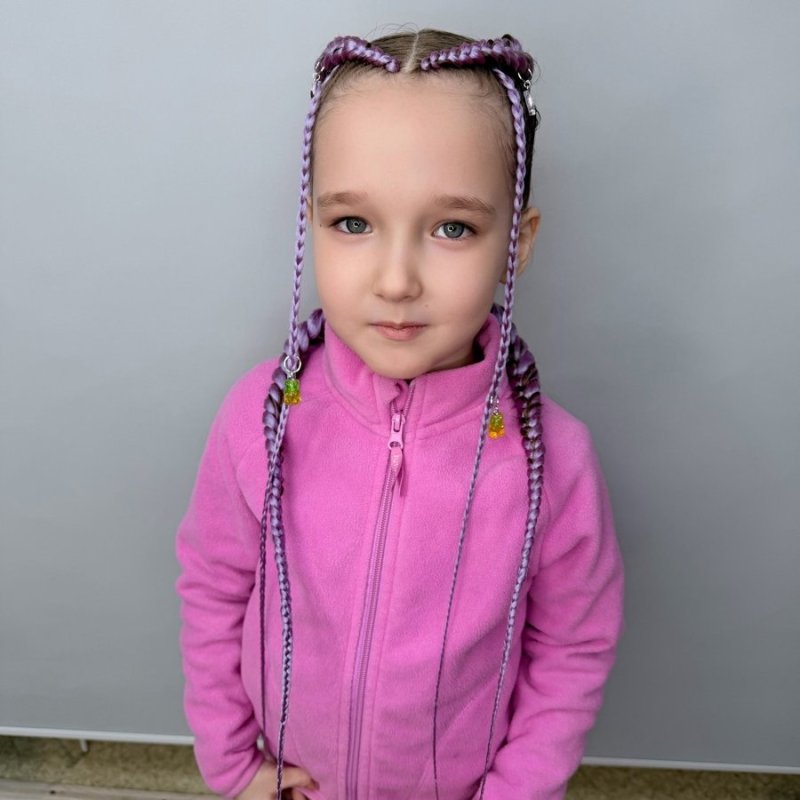 Косы с канекалоном для детей — ярко, удобно и безопасно 🌈👧