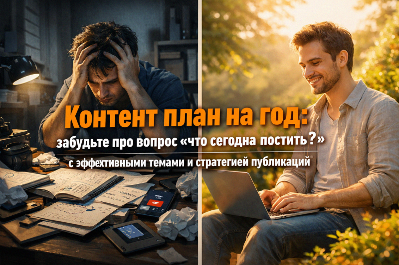 Контент план на год: забудьте про вопрос «что сегодня постить?» с эффективными темами и стратегией публикаций
