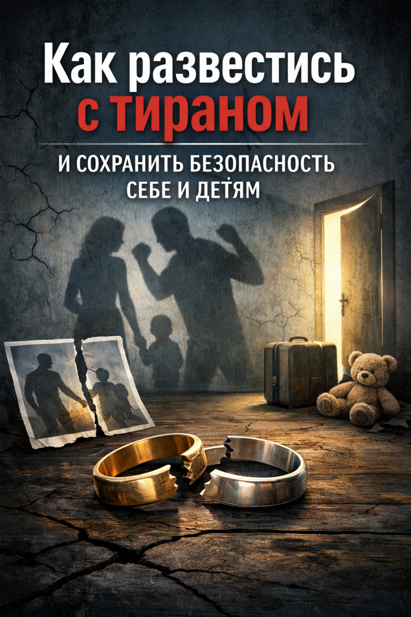 Как развестись с тираном и сохранить безопасность себе и детям