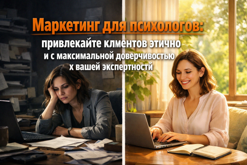 Маркетинг для психологов: привлекайте клиентов этично и с максимальной доверчивостью к вашей экспертности