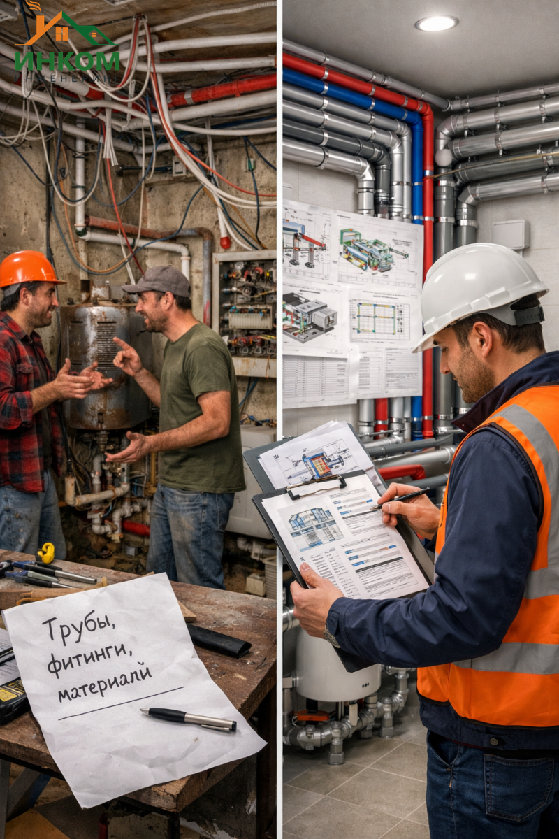 Как выбрать подрядчика для инженерных систем: чек-лист вопросов для собственника