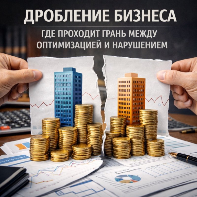 Дробление бизнеса: где проходит грань между оптимизацией и нарушением? ⚖️📊