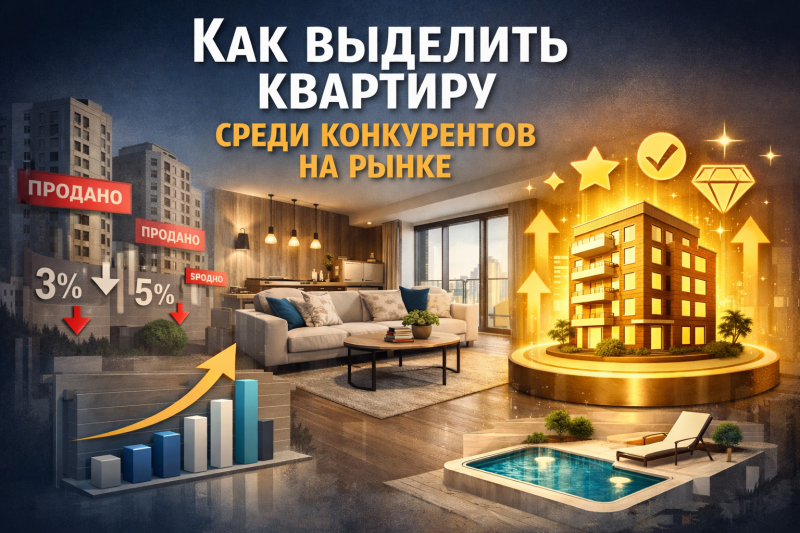 Как выделить квартиру среди конкурентов на рынке