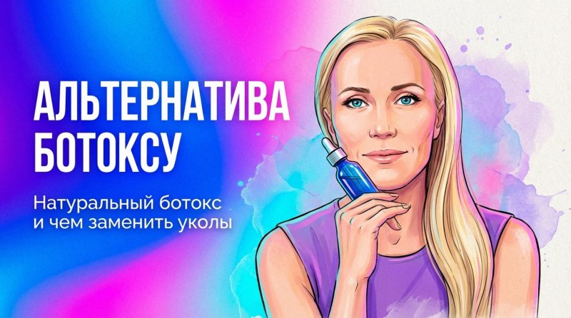 Альтернатива ботоксу: натуральный «ботокс» и чем заменить инъекции