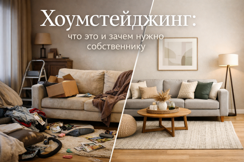 Хоумстейджинг: что это и зачем нужно собственнику