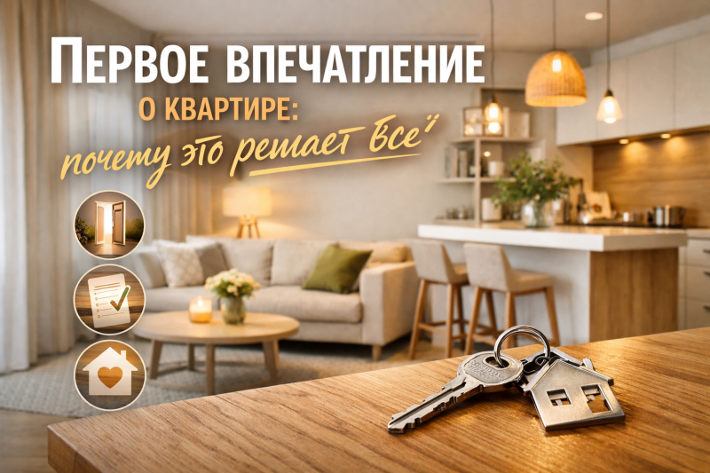 Первое впечатление о квартире: почему это решает всё