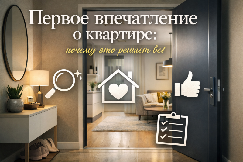 Первое впечатление о квартире: почему это решает всё