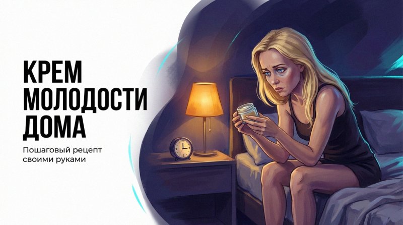Омолаживающий крем: домашний рецепт своими руками — пошагово