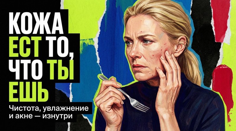 Питание для кожи: как рацион влияет на чистоту, увлажнённость и акне
