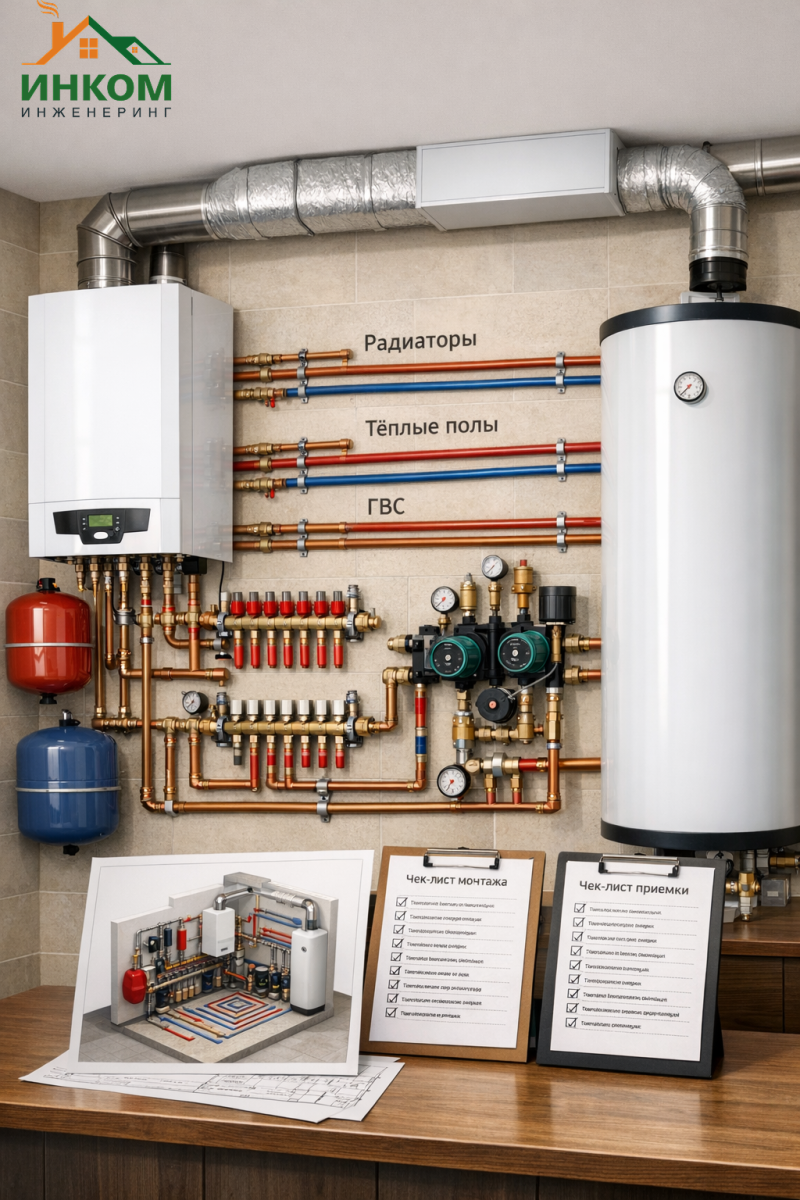 Котельная в частном доме: требования, проект под ключ, эстетика монтажа