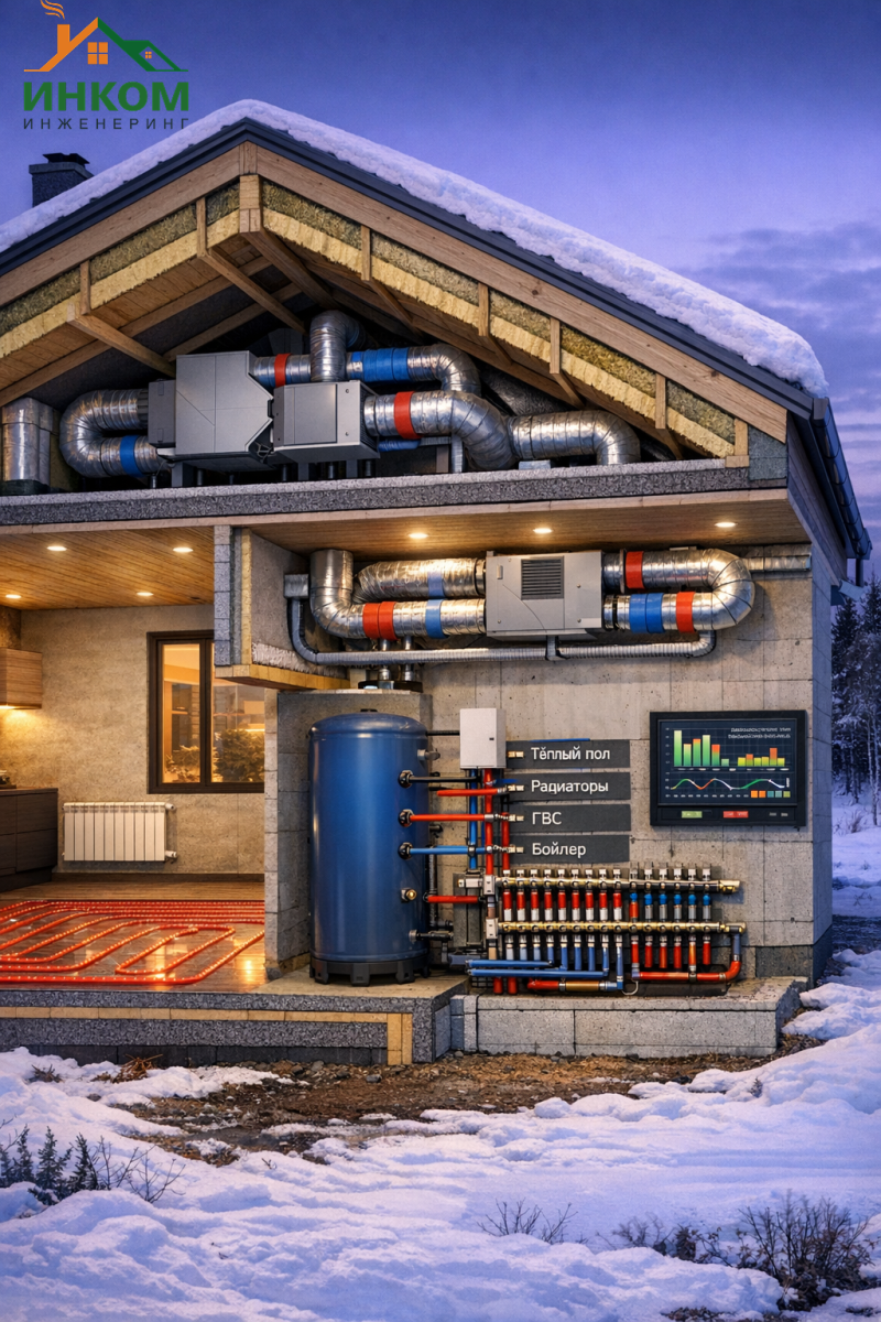 Энергоэффективный дом: 12 технологических решений, окупаемых за 3-5 лет