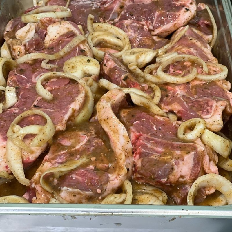 Замариновать мясо на Западном обходе 