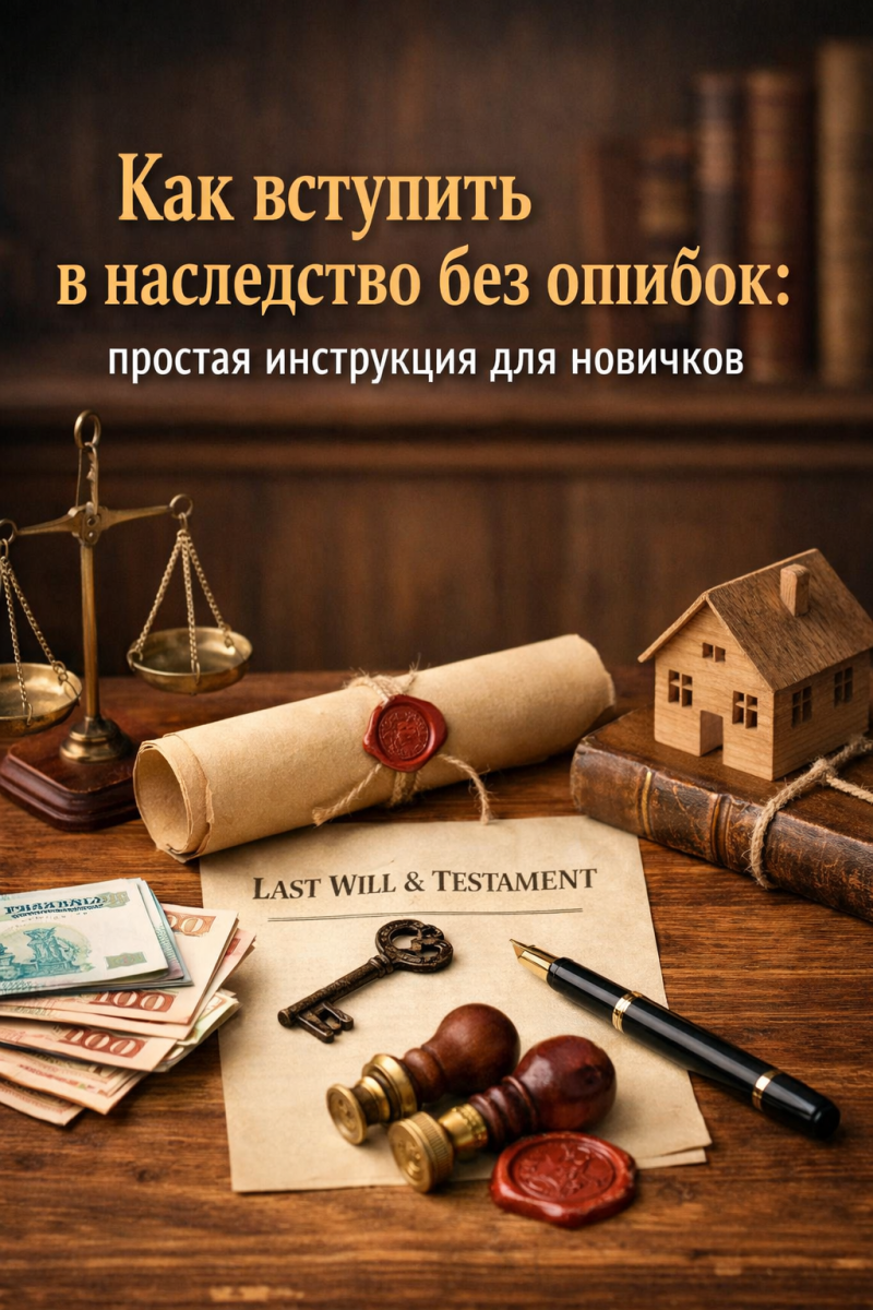 Как вступить в наследство без ошибок: простая инструкция для новичков