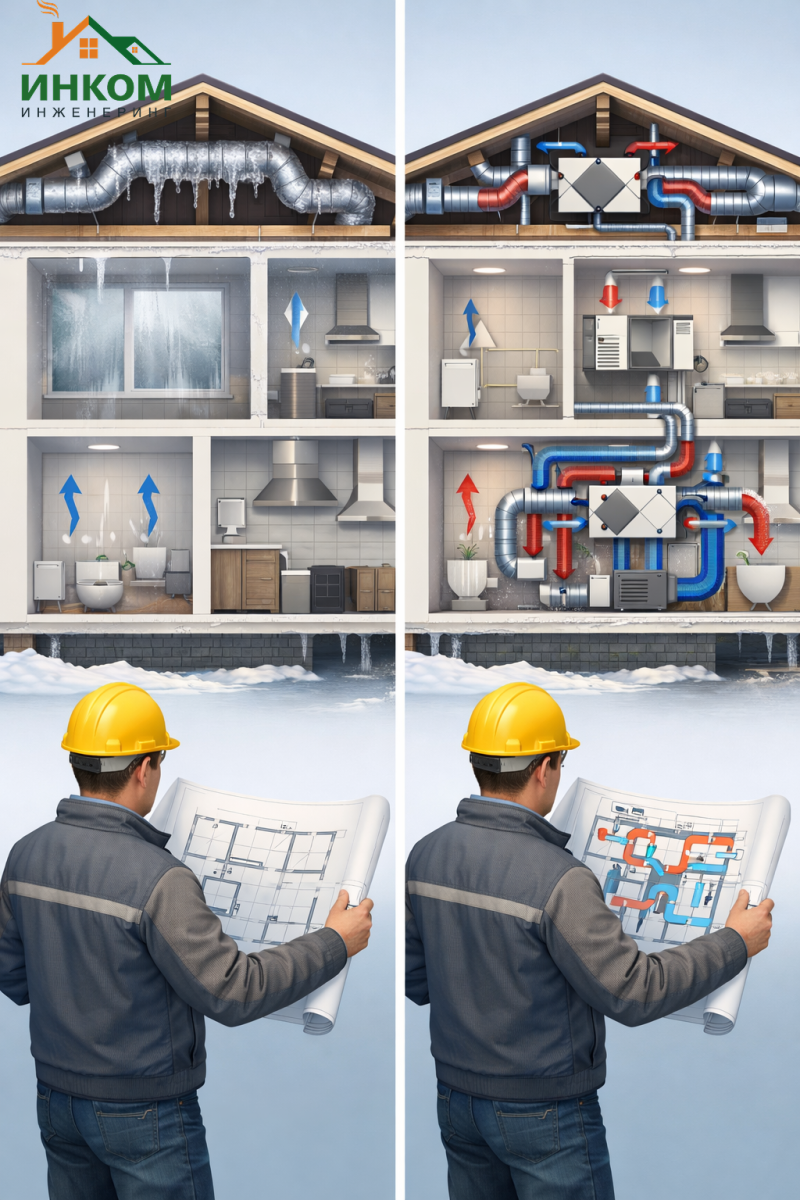 Вентиляция в частном доме: что важно знать про приточные, вытяжные и рекуперационные системы