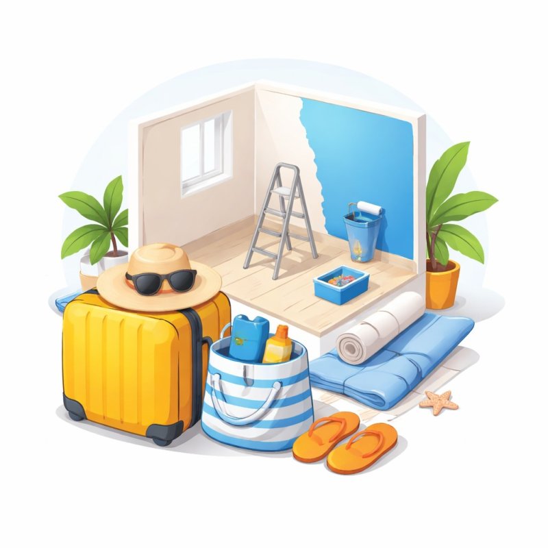 Успейте сделать ремонт до отпуска!