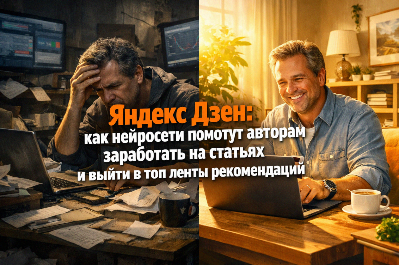Яндекс Дзен: как нейросети помогут авторам заработать на статьях и выйти в топ ленты рекомендаций