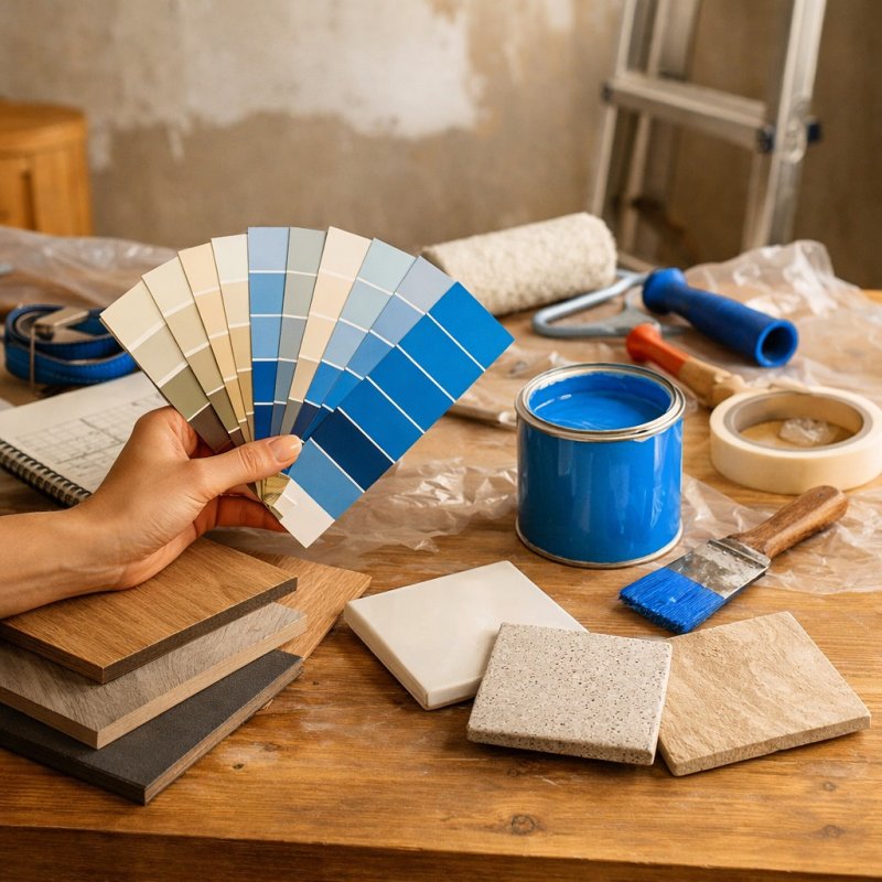 Косметический ремонт: как не прогадать с материалами