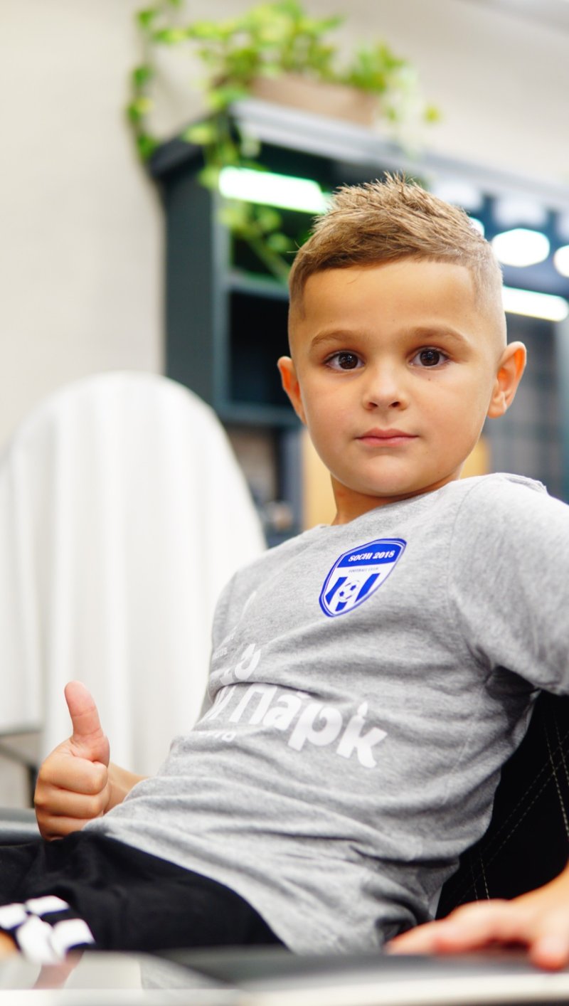 Первая стрижка будущего чемпиона: как мы формируем привычку побеждать