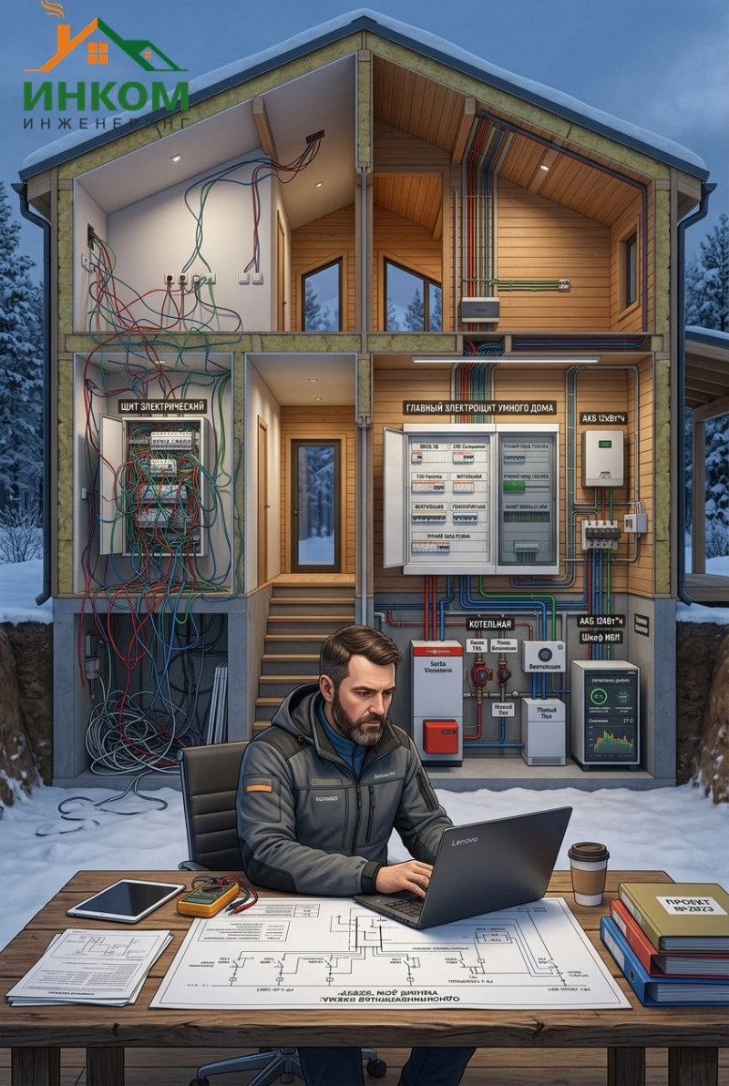 Инновации в электрике: умные системы управления и энергоэффективность частного дома