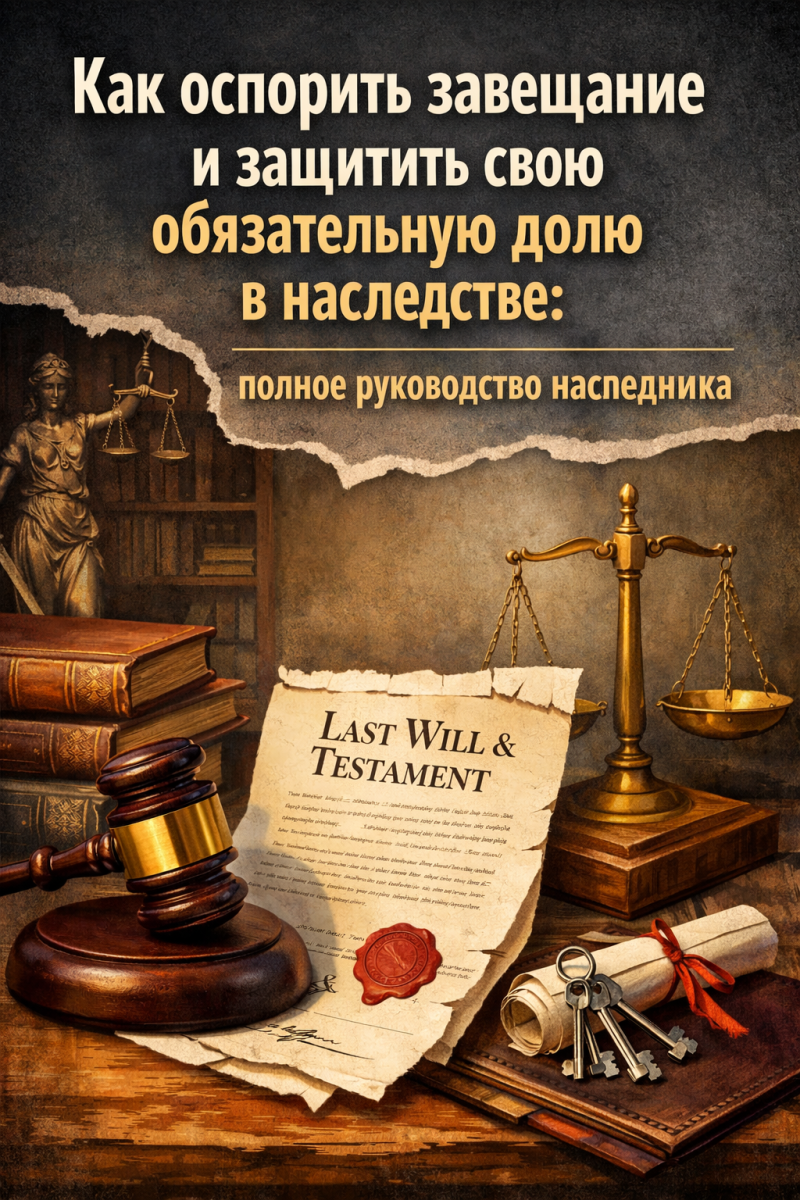 Как оспорить завещание и защитить свою обязательную долю в наследстве: полное руководство наследника