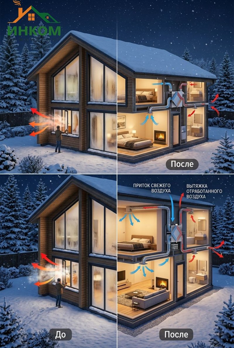 Вентиляция и микроклимат: как обеспечить свежий воздух и экономию на отоплении