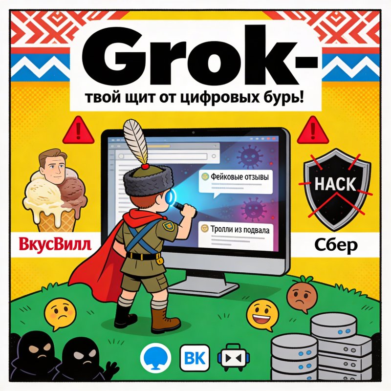 Grok как риск-менеджер: мониторинг негатива о бренде в реальном времени