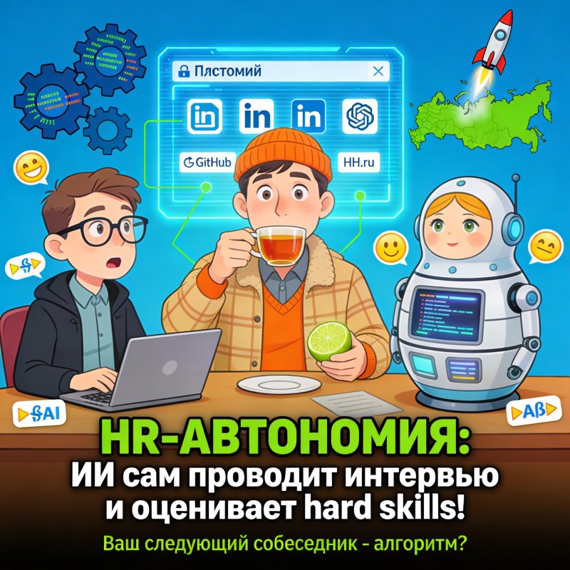 HR-автономия: ИИ сам проводит интервью и оценивает Hard Skills