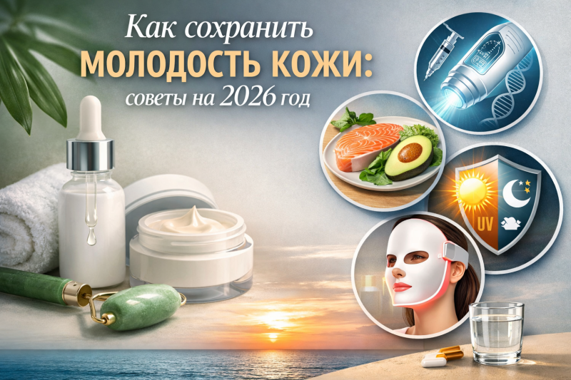 Как сохранить молодость кожи: советы на 2026 год