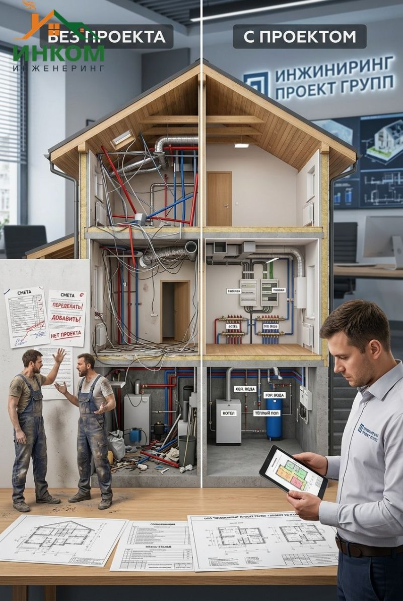 Проектирование инженерных систем для частного дома: зачем нужно и что входит в проект