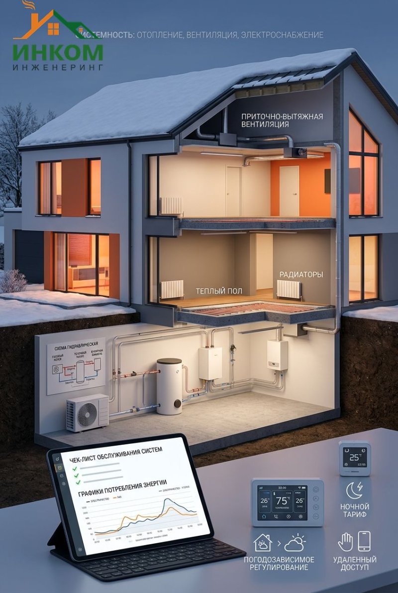 Энергоэффективное отопление дома: современные решения, экономия и окупаемость