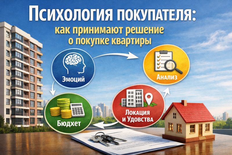 Психология покупателя: как принимают решение о покупке квартиры