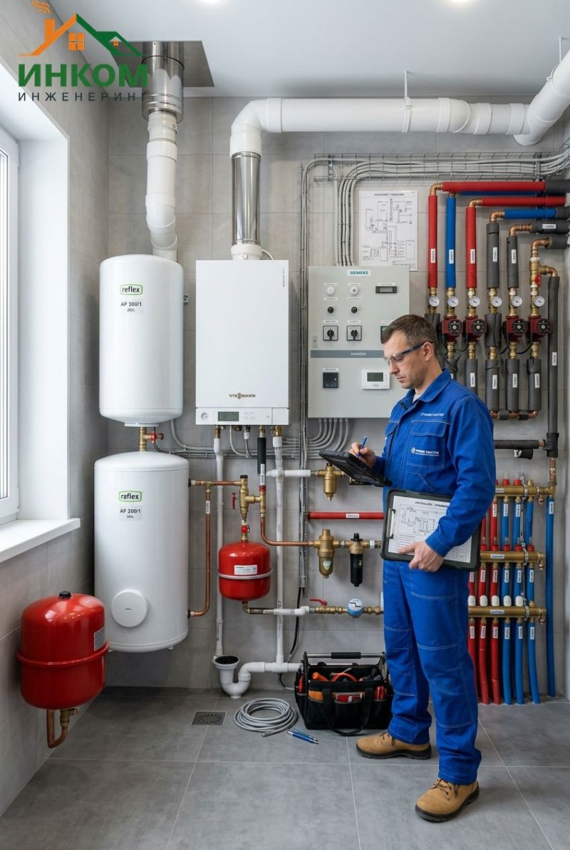 Монтаж котельной под ключ: стоимость, этапы работ и выбор оборудования