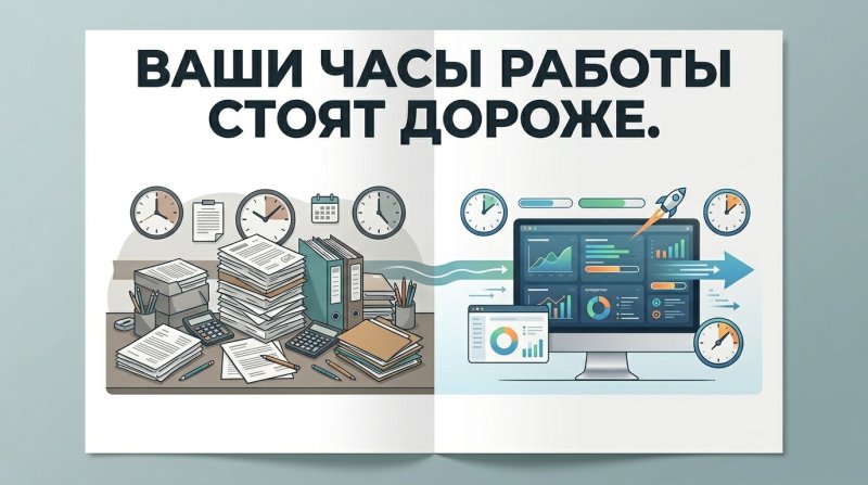 «Сравнение: ручной разбор кредитного отчёта vs автоматизация — где экономия времени»
