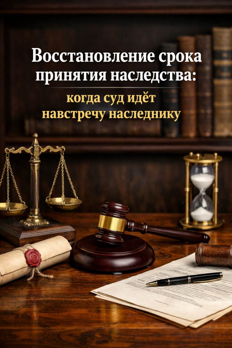 Восстановление срока принятия наследства: когда суд идёт навстречу наследнику